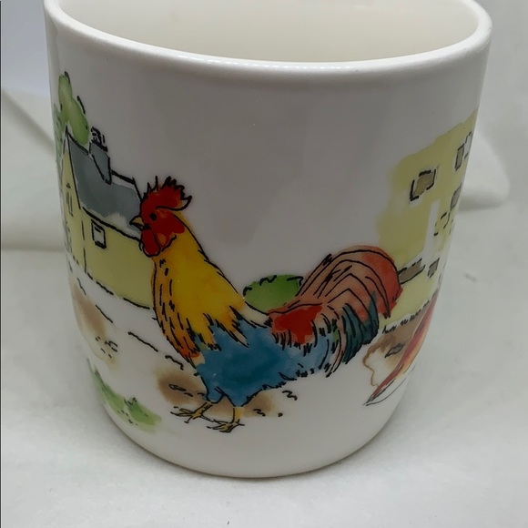 Country farm animals coffee mugs set of two - Picture 2 of 8